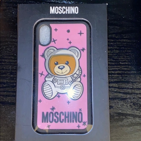 Moschino iPhoneX 📱 Astronaut Teddy Bear 🧸 Case
